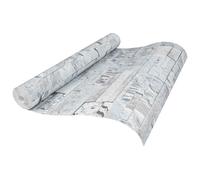 vidaXL Papel tapiz 3D de piedra Gris Claro 10 x 0,53 m Tela no tejida