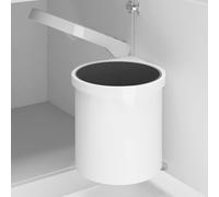 vidaXL Papelera de cocina empotrada plástico 8 L