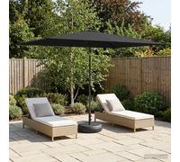 vidaXL Paraguas de Jardín con Base 200 x 300 cm Poliéster Rectangular