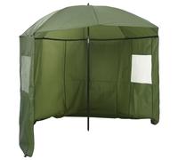 vidaXL Paraguas de Pesca 228 x 204 cm Poliéster Oxford