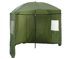 vidaXL Paraguas de Pesca 290 x 225 cm Poliéster Oxford