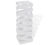 vidaXL Paragüero soporte para bastones de acero 48,5 cm