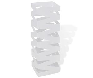vidaXL Paragüero soporte para bastones de acero 48,5 cm