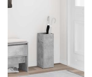 vidaXL Paraguero Gris Concreto 20 x 20 x 55,5 cm Madera de ingeniería