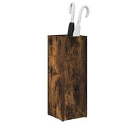 vidaXL Paraguero Roble Ahumado 20 x 20 x 55,5 cm Madera de ingeniería