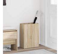 vidaXL Paraguero Roble Sonoma 40 x 20 x 55,5 cm, Stand rectangular moderno para pasillo, resistente, rack para paraguas, ahorro de espacio y elegante organización