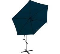 vidaXL Parasol para jardín, 3 metros, azul