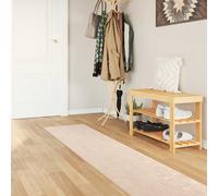 vidaXL Pasillo de alfombra MARSA Crema 50 x 450 cm Poliéster y PVC