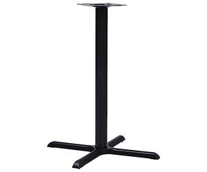 vidaXL Pata de Mesa de Bistró Pie Soporte Bar Accesorio Repuesto Café Escritorio Muebles Mobiliario Robusta Estable Hierro Fundido Negro 76x76x107 cm