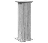 vidaXL Pedestal expositor con almacenaje gris Sonoma 31x30x90 cm