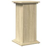 vidaXL Pedestal expositor con almacenaje Roble Sonoma 31x30x60 cm Madera ingeniería