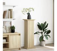 vidaXL Vitrina expositor pedestal Roble Sonoma 31x30x90 cm