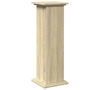 vidaXL Vitrina expositor pedestal Roble Sonoma 31x30x90 cm