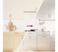 vidaXL Pegatinas de mueble autoadhesivas PET plateado 90x500 cm