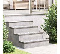 vidaXL Peldaño 2 uds. 70 x 20 cm Plateado Aluminio Rectangular