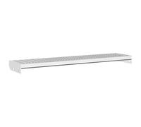 vidaXL Peldaño de Rejilla, Escalón Antideslizante, Peldaño de Escalera de Rejilla, Escalera para Escuela Fábrica Hogar, Acero Galvanizado 100x24x7 cm