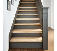 vidaXL Peldaños escalera 2 uds sin tratar 70x25x2 cm