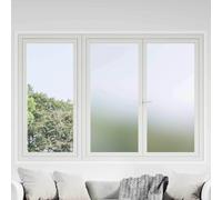 vidaXL Película adhesiva para ventanas Gris Esmerilado 90 x 500 cm PVC