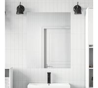 vidaXL Película de espejo autoadhesiva 90 x 100 cm 2 pcs Plateado PET