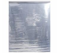 vidaXL Película solar estática efecto reflectante plateado 90x1000 cm