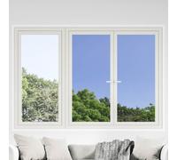 vidaXL Películas solares estáticas efecto reflectante 5 uds plateado