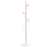 vidaXL Perchero 172 cm – Hierro con recubrimiento en polvo, Rosa