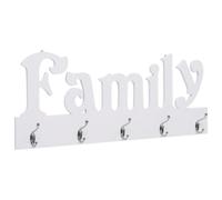 vidaXL Perchero de pared FAMILY 74x29,5 cm