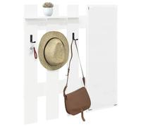 vidaXL Perchero de pared Montada en la pared 100 x 10 x 100 cm