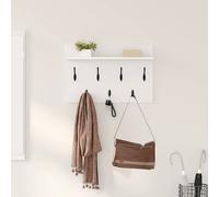 vidaXL Perchero de pared Montada en la pared 60 x 40 x 12 cm