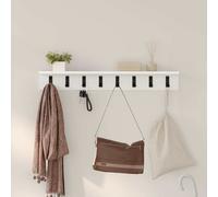 vidaXL Perchero de pared Montada en la pared 80 x 10,5 x 10,5 cm