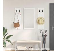 vidaXL Perchero de pared Montada en la pared 96 x 1,5 x 90 cm