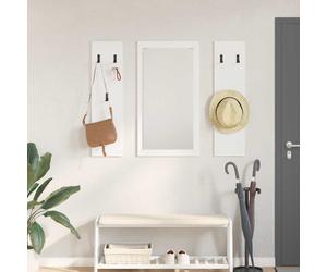 vidaXL Perchero de pared Montada en la pared 96 x 1,5 x 90 cm