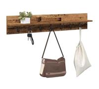 vidaXL Perchero de Pared Montada en la Pared Madera Vieja