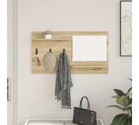 vidaXL: Mesita de noche de pared, soporte para montaje en pared, acabado Sonoma roble