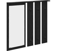 vidaXL Perchero de pared, soporte para ropa, 84 x 10 x 80 cm