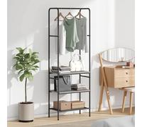vidaXL Perchero para ropa Gris sonoma 60 x 30 x 171 cm