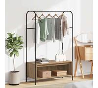 vidaXL Perchero para ropa Roble marrón 100 x 44 x 160 cm – Moderno y compacto