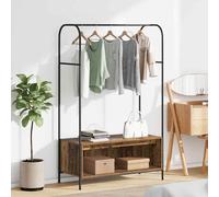 vidaXL Perchero para ropa Roble Marrón 100 x 44 x 160 cm