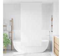 vidaXL Persiana enrollable de ducha blanco 120x240 cm