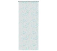 vidaXL Persiana Enrollable de Ducha, Cortina Impermeable de Ducha, Estor Decorativo, Biombo para Baño Bañera Regadera, Burbujas 100x240 cm