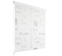 vidaXL Persiana Enrollable de Ducha Cortina Estor 120x240 cm Estampado Estrella de mar, Blanco liso, Burbuja y mas