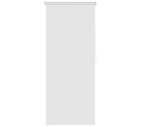 vidaXL Persiana Enrollable de Ducha, Cortina Impermeable de Ducha, Estor Decorativo, Biombo para Baño Bañera Regadera, Blanco 80x240 cm