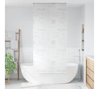 vidaXL Persiana enrollable de ducha Splash 120x240 cm
