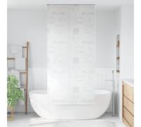 vidaXL Persiana enrollable de ducha Splash 80x240 cm