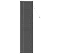 vidaXL Persiana Veneciana Manual Gris Plateado 213 x 40 cm PVC