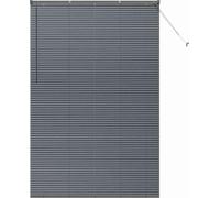 vidaXL Persianas venecianas, gris oscuro, 220x150 cm, aluminio de 25 mm