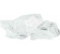 vidaXL Piedras decorativas para jardín, color blanco, de vidrio, 12 cm