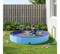 vidaXL Piscina Infantil Ø300 x 38 cm Redondo para Niño para Azul