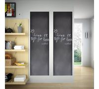 vidaXL Pizarra Adhesiva De Pared 0,6 x 2 M 2 Rollos Con Tizas