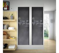 vidaXL Pizarra Adhesiva De Pared 0,6 x 3 M 2 Rollos Con Tizas